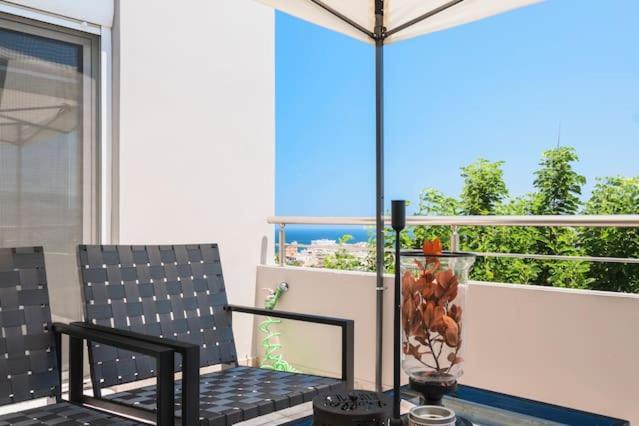 Sea View Maisonette In Chania Bed and Breakfast La Canea Exterior foto